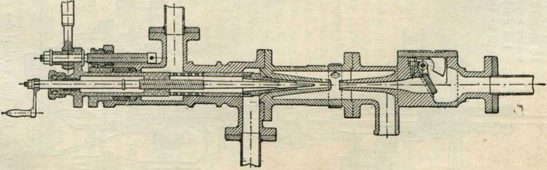 Fig. 83. - Injecteur Giffard des chemins de fer de l’Est.