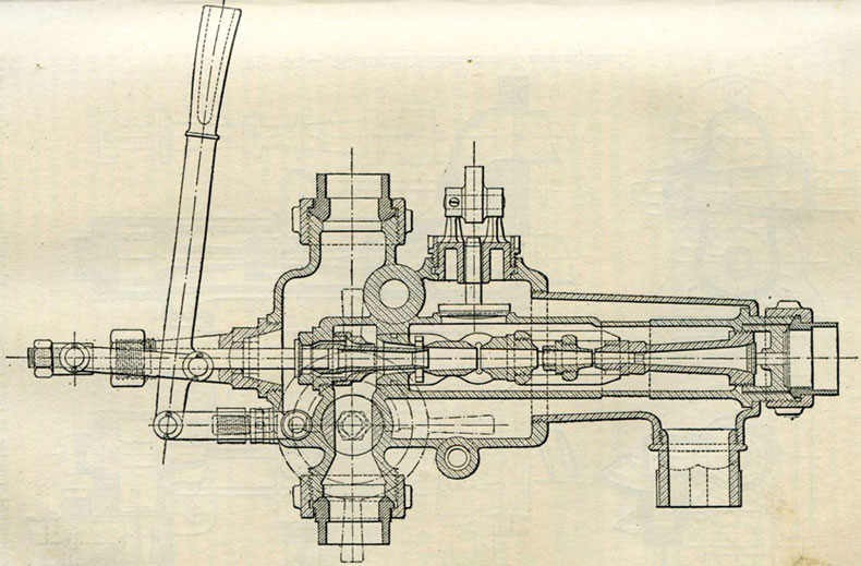 Fig. 86. - Injecteur Friedmann et Lavezzari ; type aspirant horizontal.
